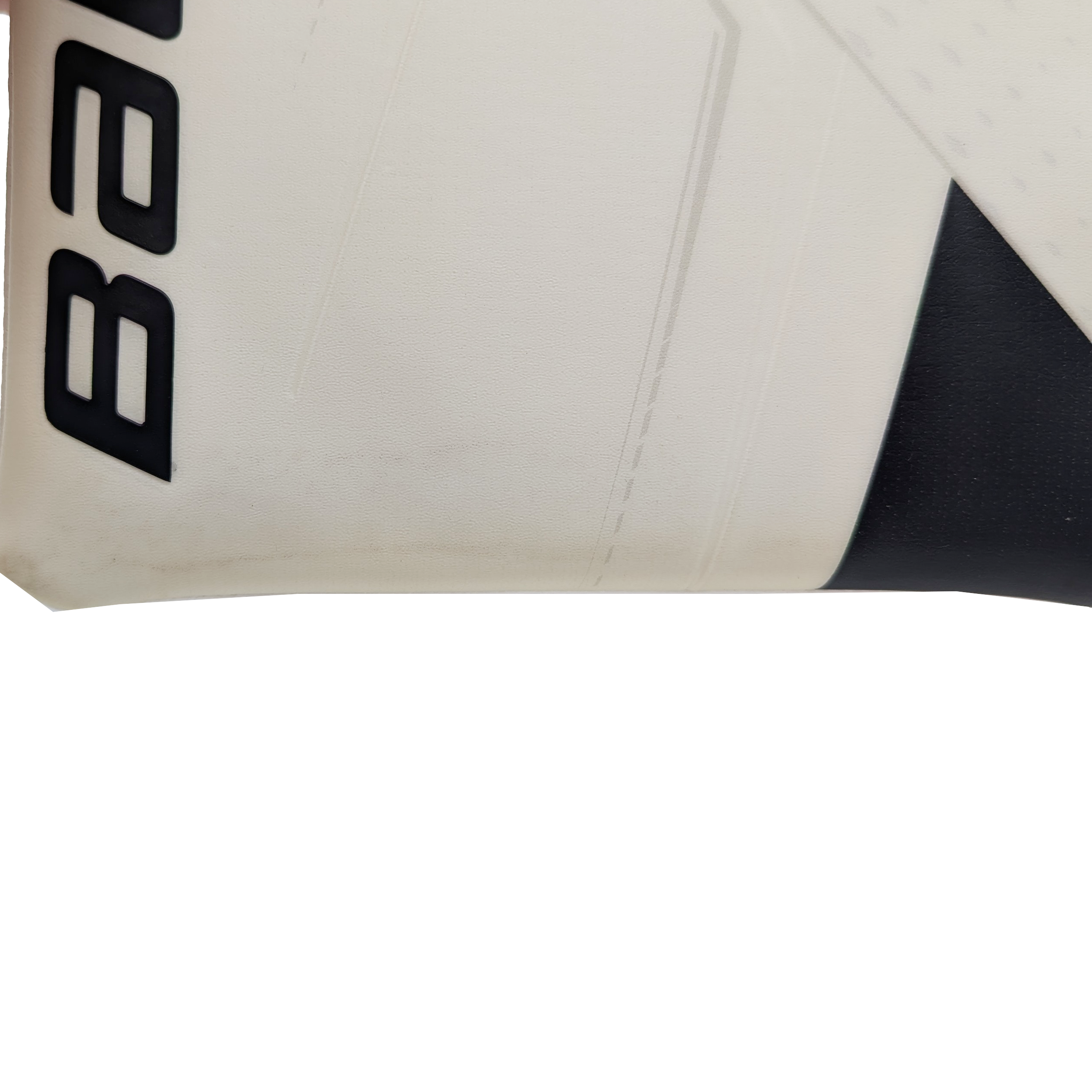 Bauer Vapor Hyperlite – Bloqueur de gardien AHL Pro Stock (blanc/noir/argent)